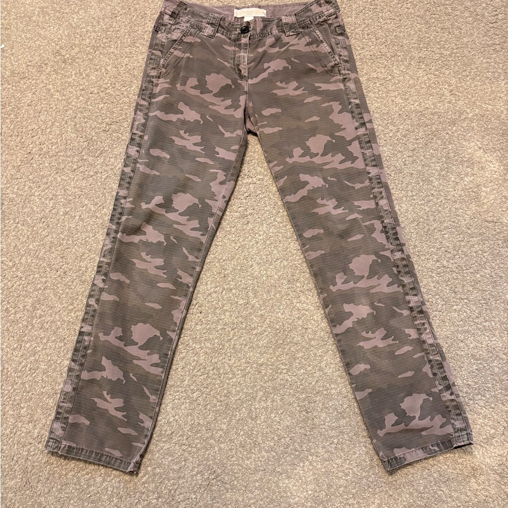 Vintage Pink Camo Women's Jeans